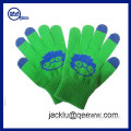 Yhao brand Acrylic Knitted winter touch screen gloves for kids smart phone touch gloves